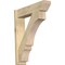 Ekena Millwork Balboa Slat Rough Sawn Outlooker, Douglas Fir, 8"W x 34"D x 40"H OUT08X34X40BOA06RDF - alternate 1